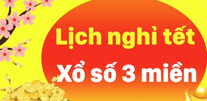 Lịch nghỉ Tết Ất Tỵ 2025 của xổ số miền Bắc, Trung, Nam